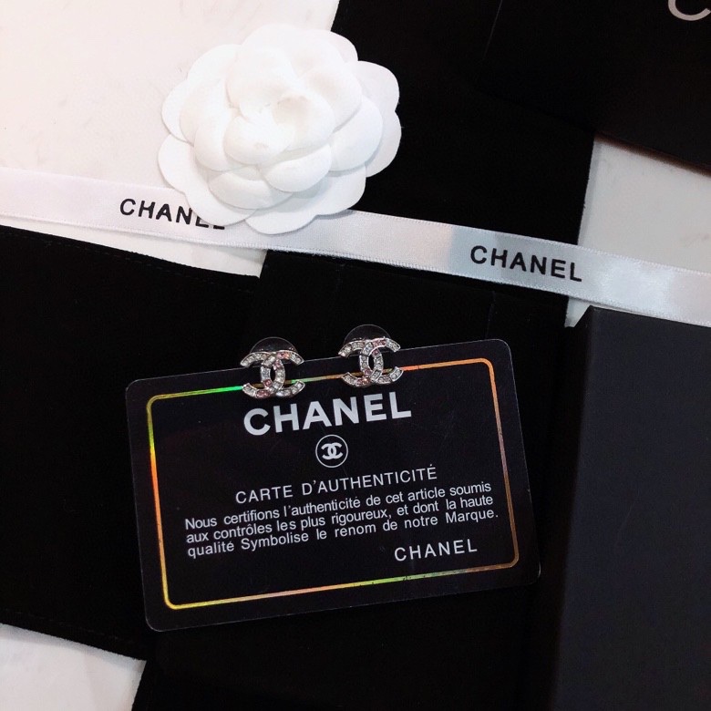 Ch*el earrings